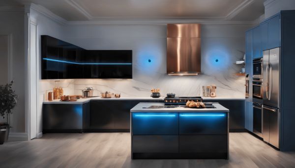 Efficiency and performance of induction range with double oven