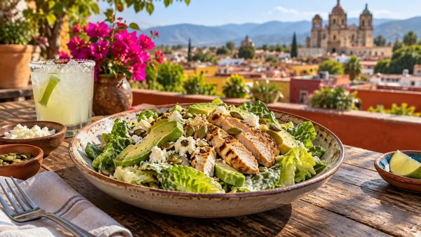 Elevate your meals with a flavorful Mexican caesar salad
