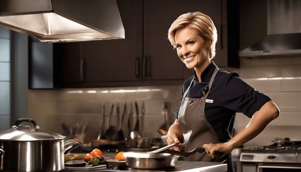 Explore how anne burrell became a leading food network star